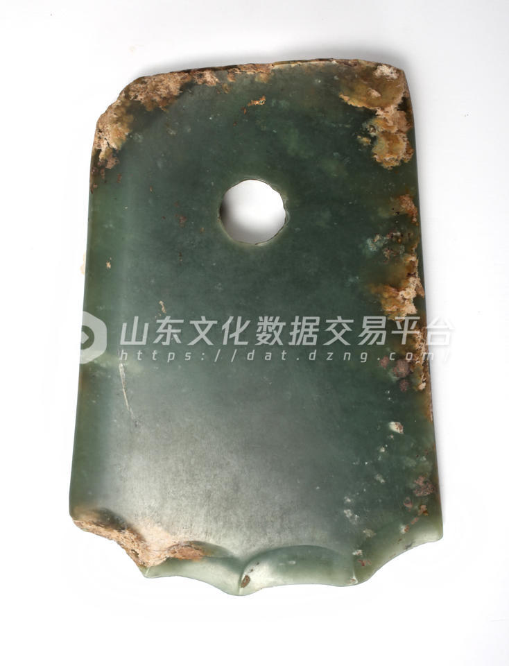 西朱封遗址出土玉钺