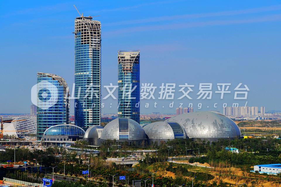 济南西区三馆建设中