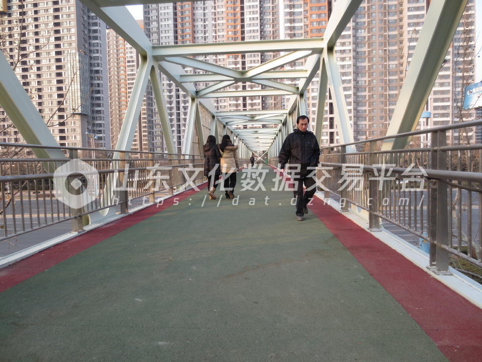 邢村过街天桥已基本完工