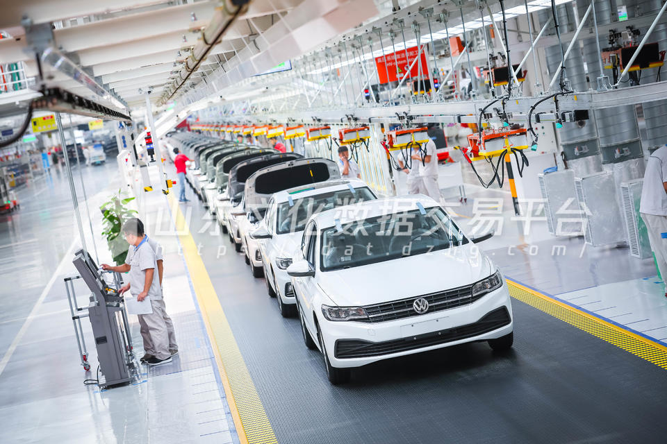 一汽大众华东生产基地车间