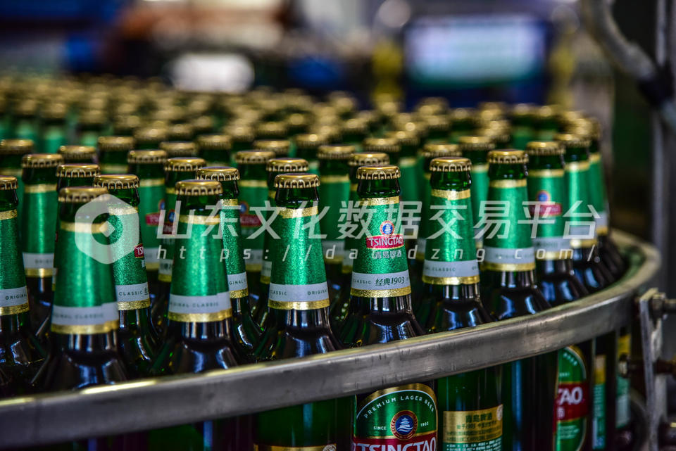 青岛啤酒生产线