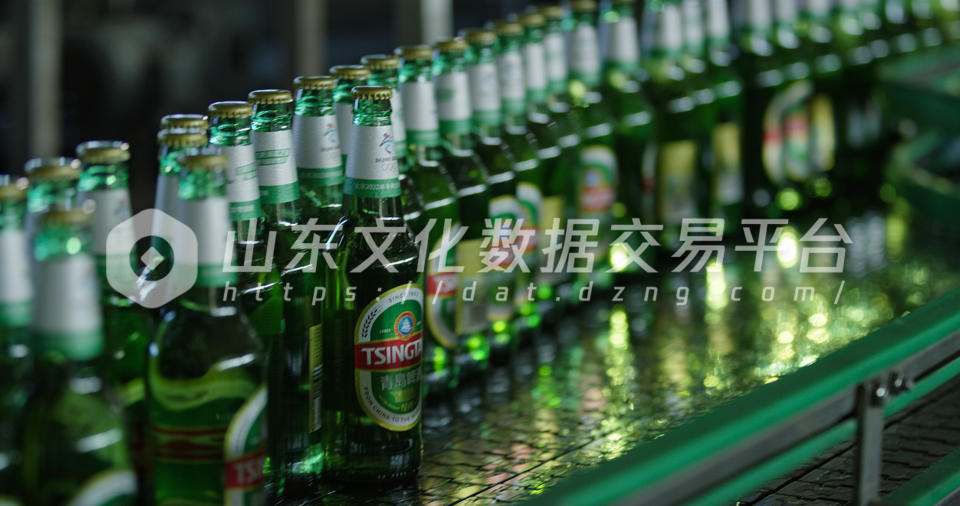 青岛啤酒生产线