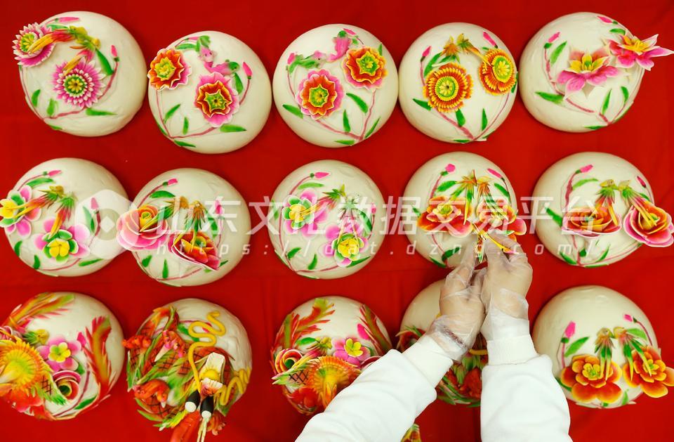 花馍热销迎新年