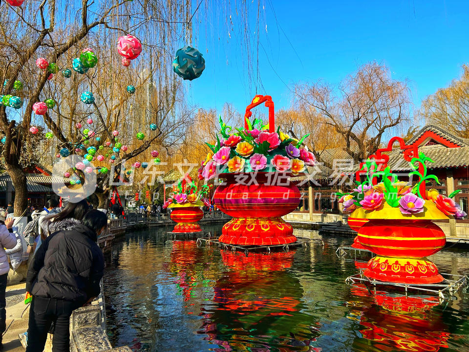 济南趵突泉景区主题花灯