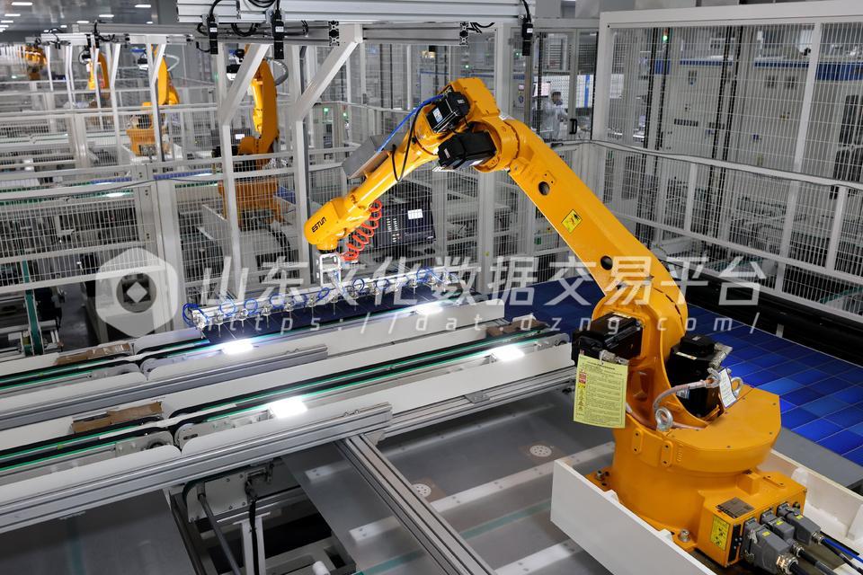 光伏电池生产车间