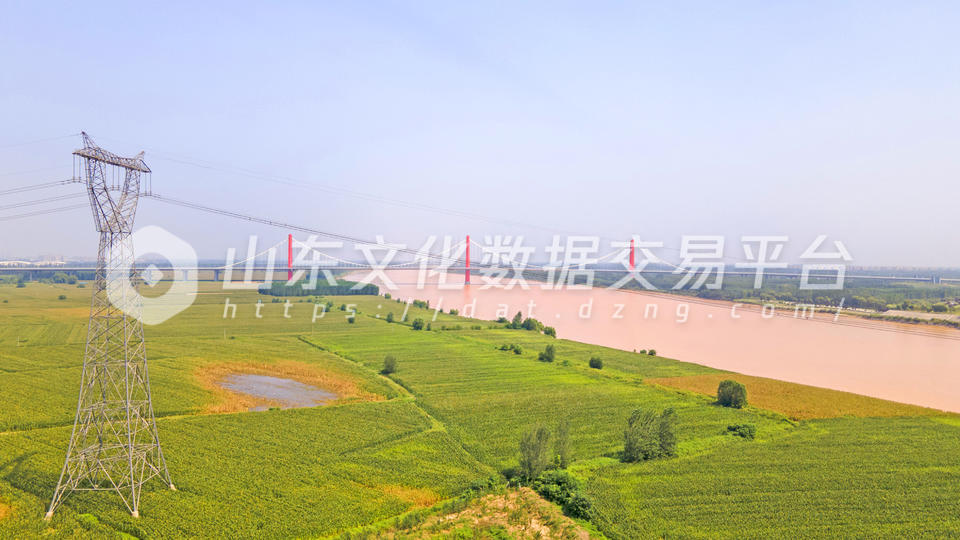 黄河济南段百里生态风貌带