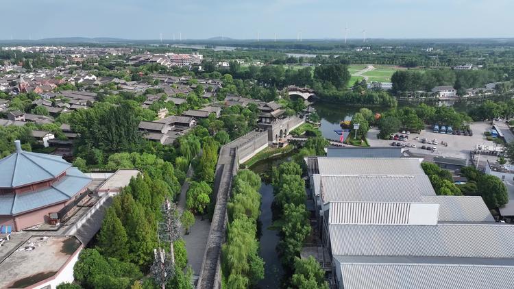 台儿庄古城周边景色 台儿庄古城周边景色