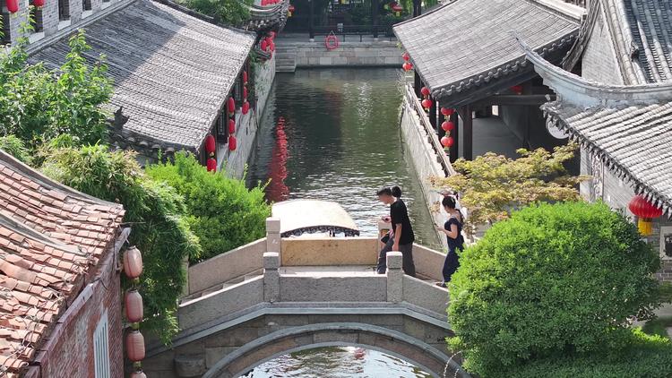 台儿庄古城内景 台儿庄古城内景