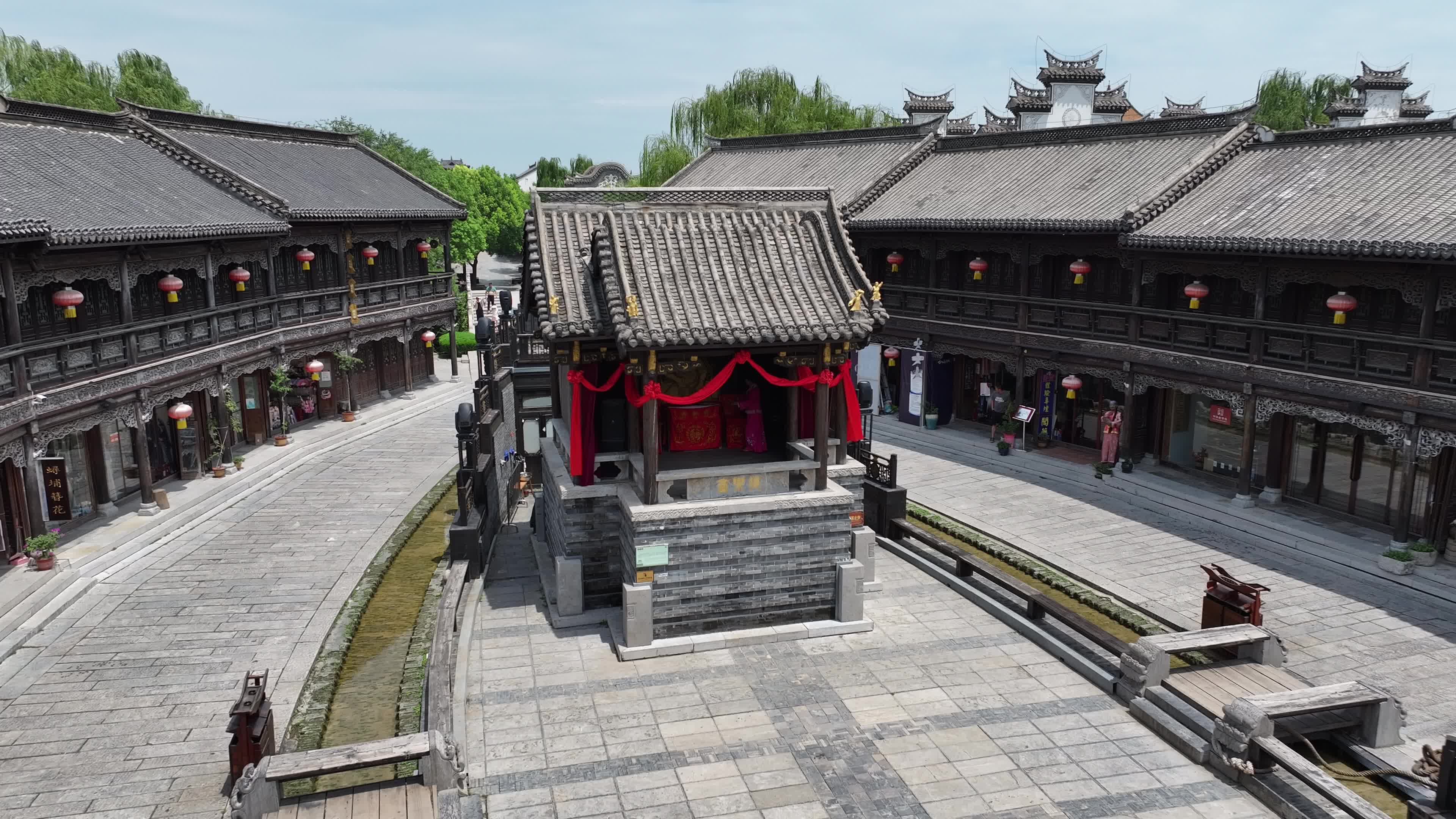 台儿庄古城内建筑 台儿庄古城内建筑