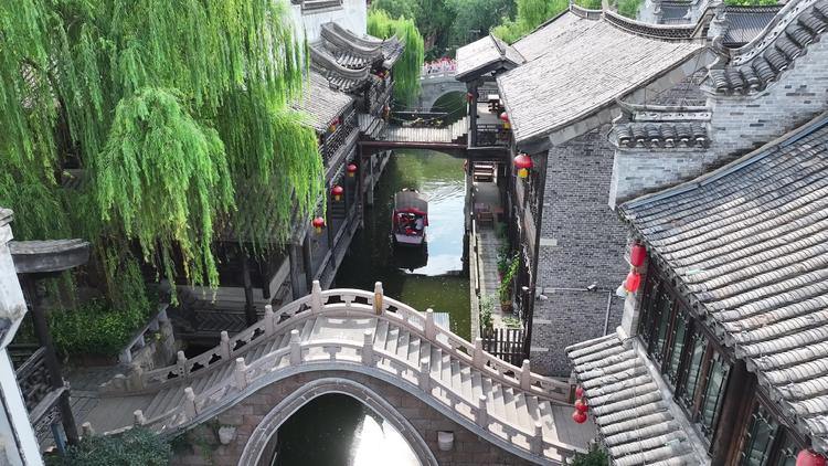 台儿庄古城内景 台儿庄古城内景