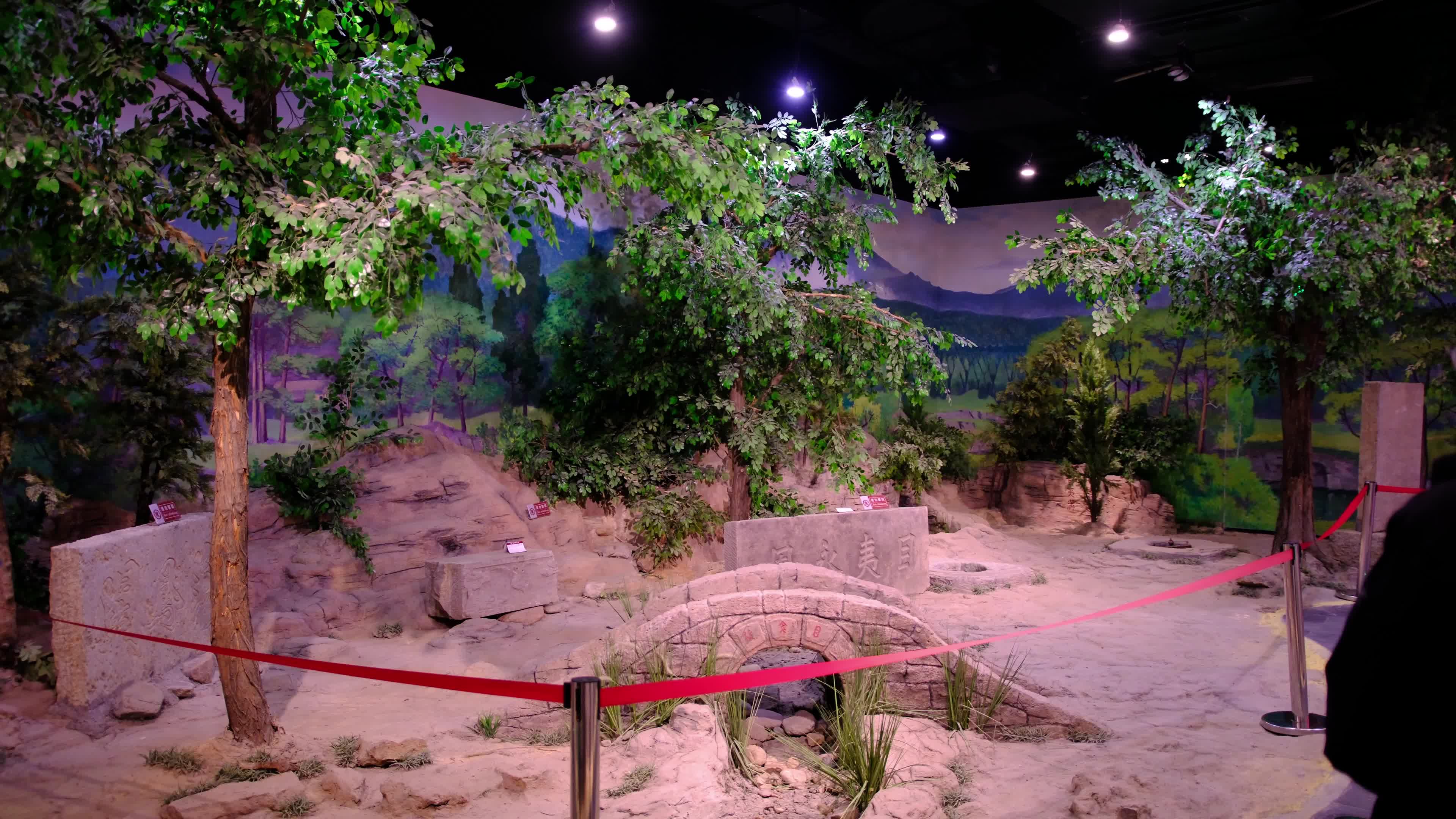 鲁班纪念馆内景