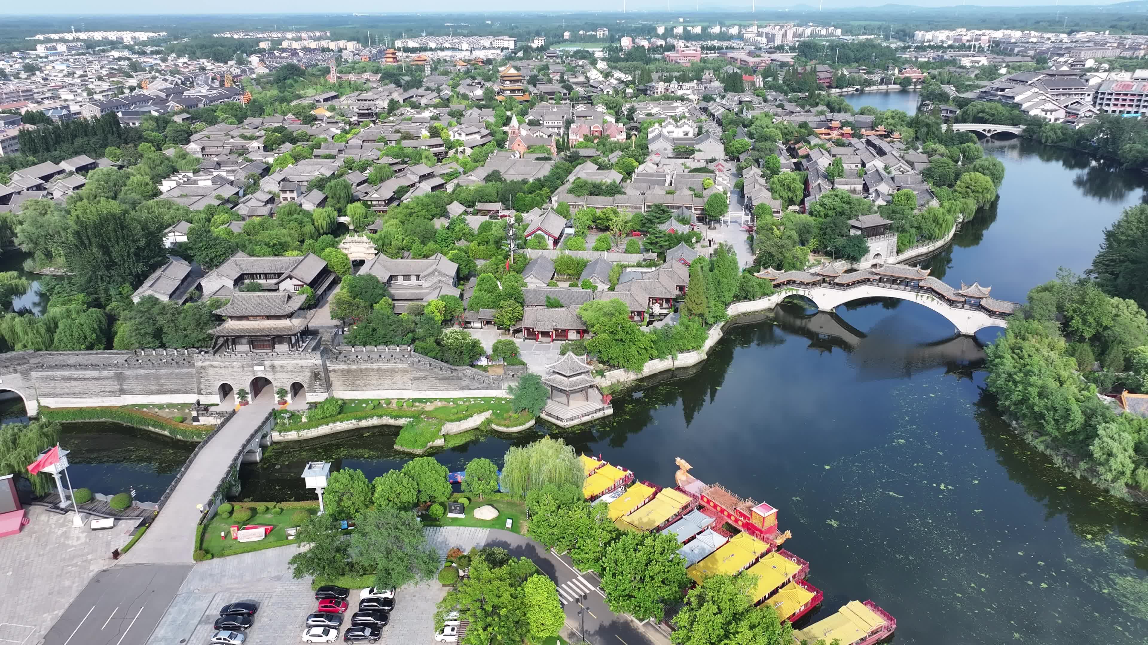 台儿庄古城周边环境