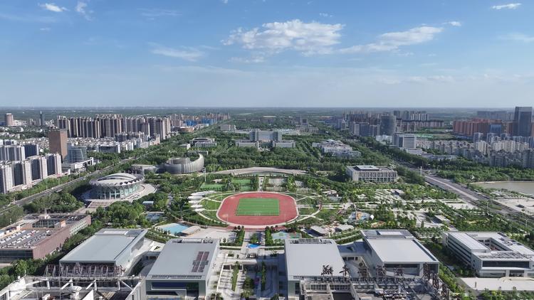 德州体育公园鸟瞰图 德州体育公园鸟瞰图