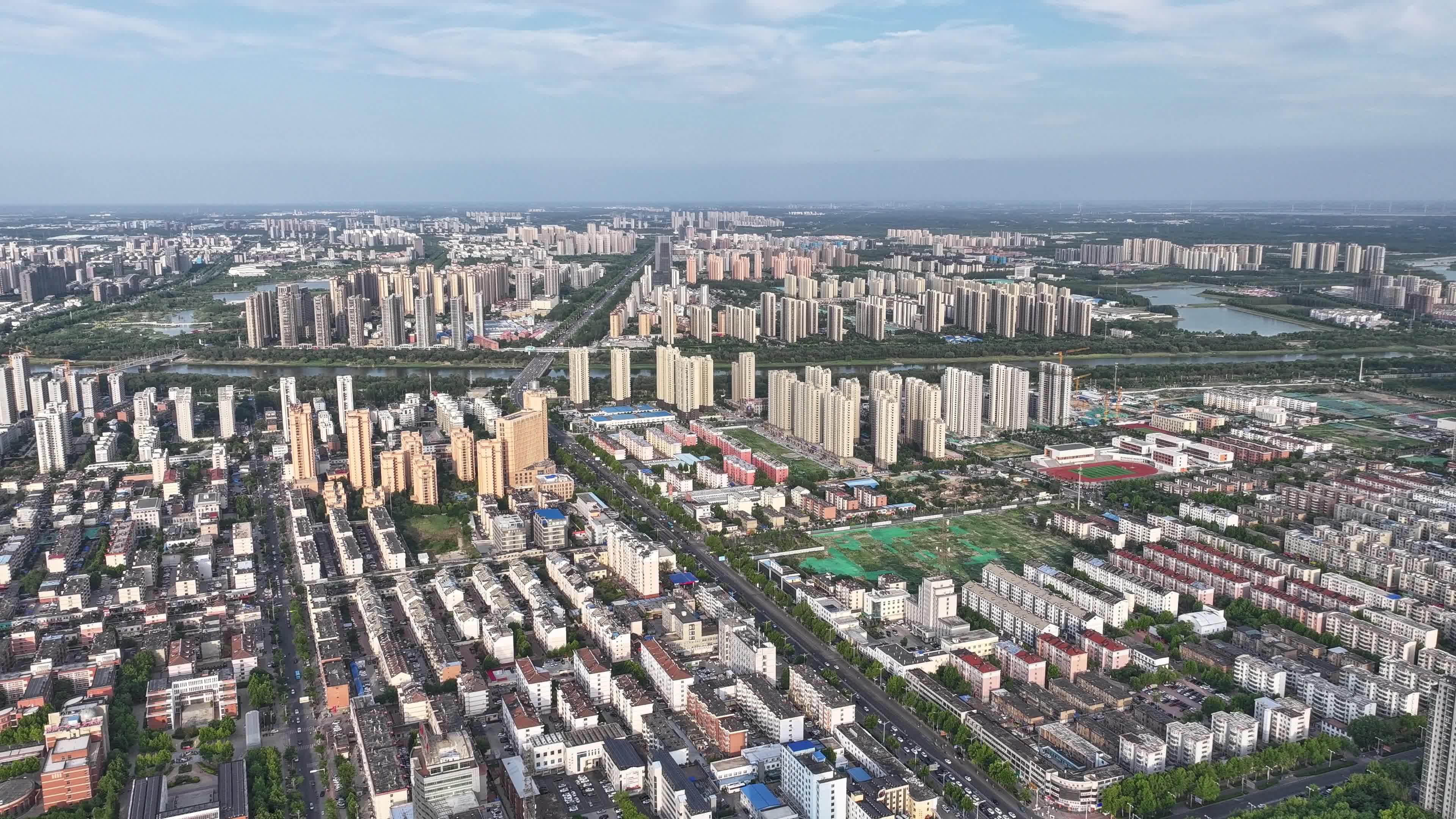 德州延时航拍2