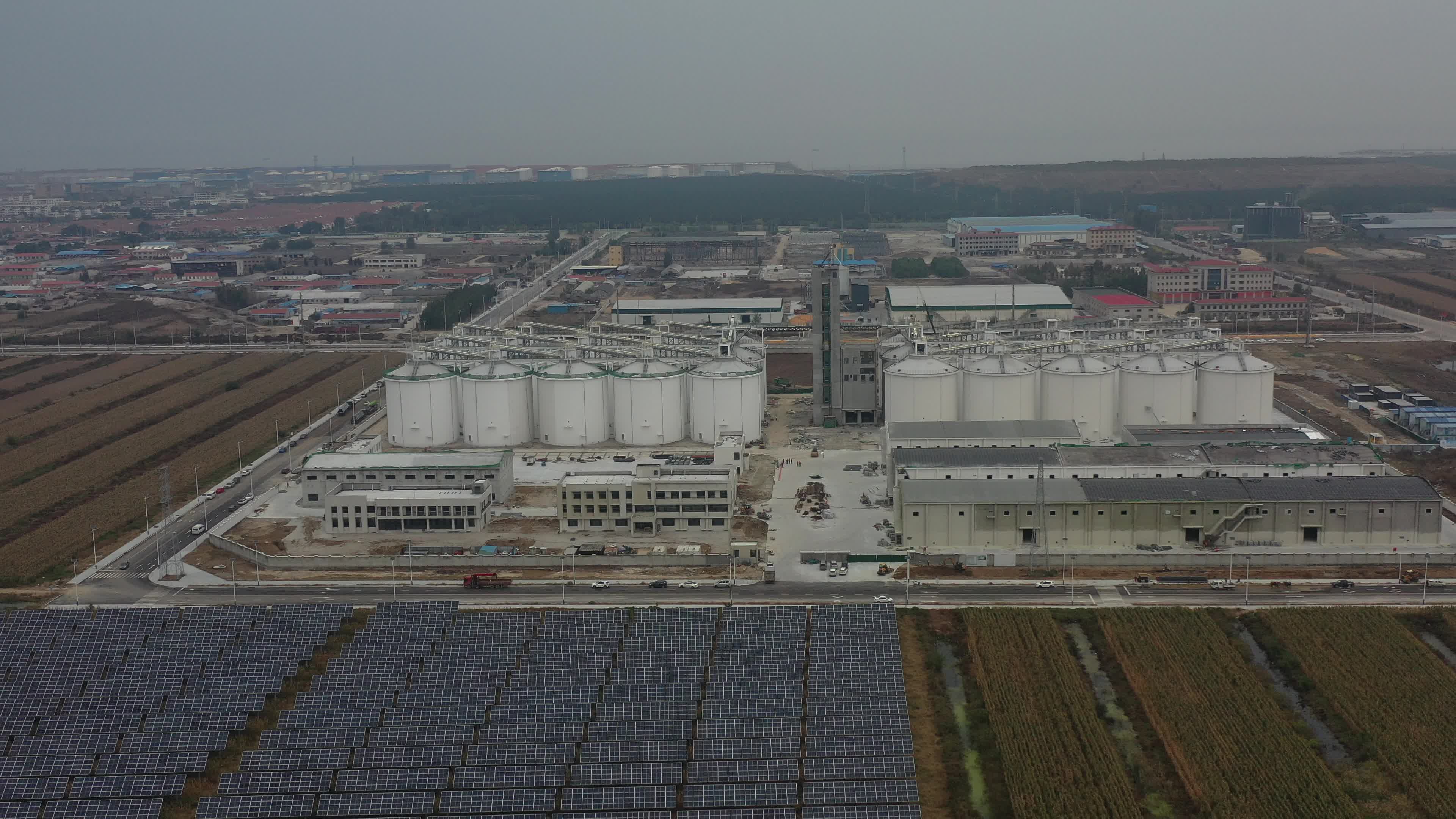 莱州中粮储仓库