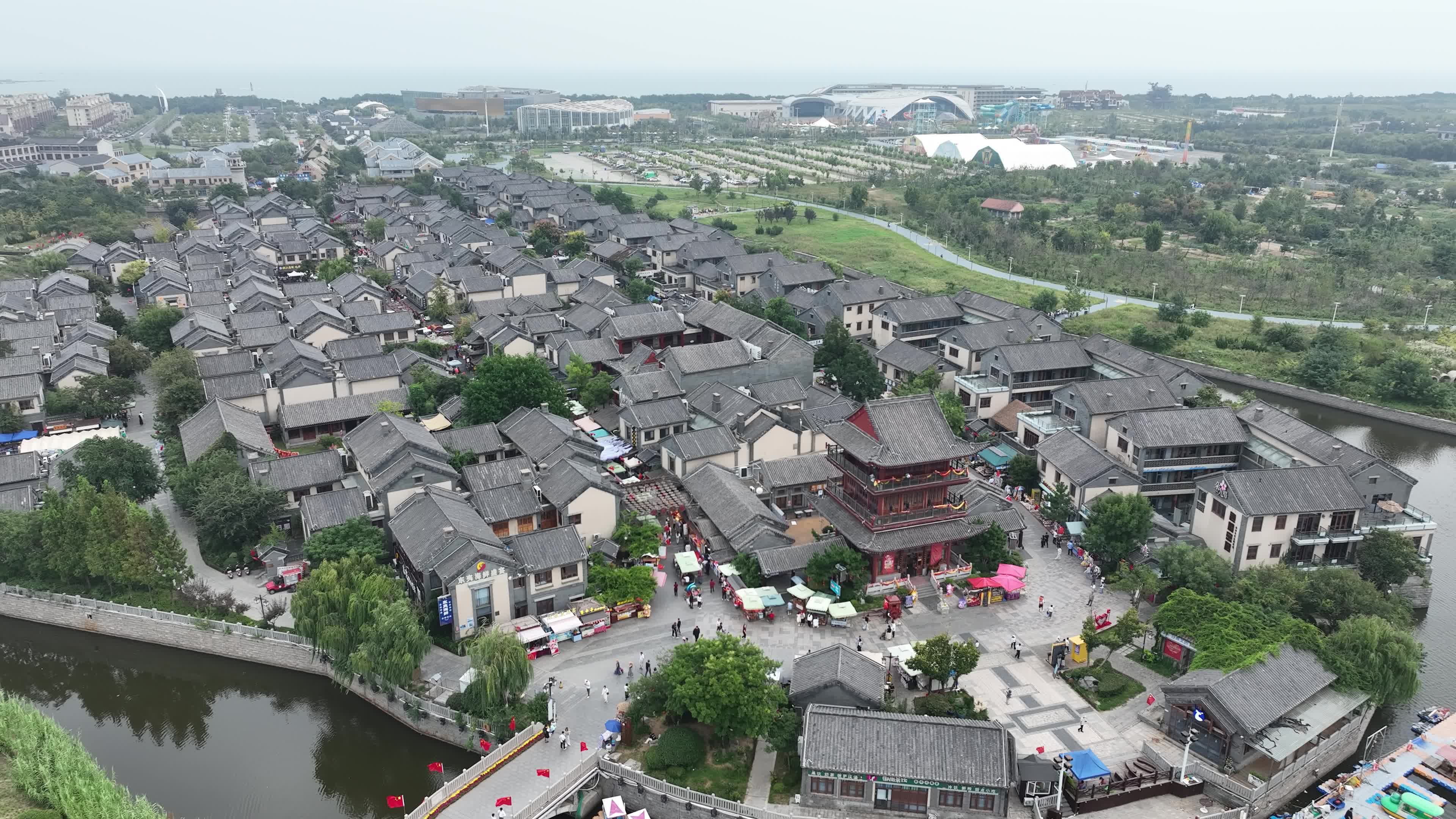 日照东夷小镇国庆假期热闹非凡