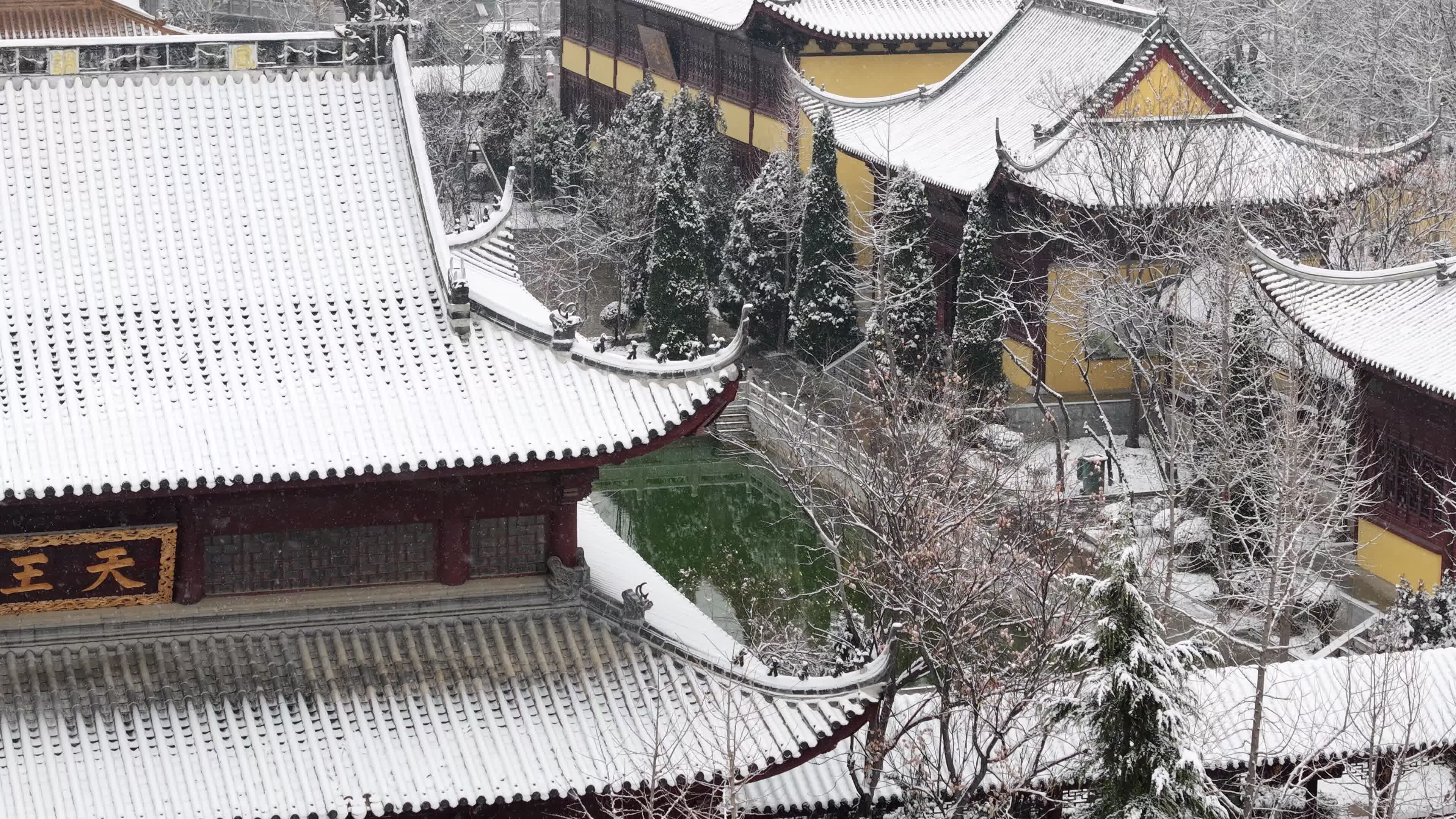 德州永庆寺雪景3