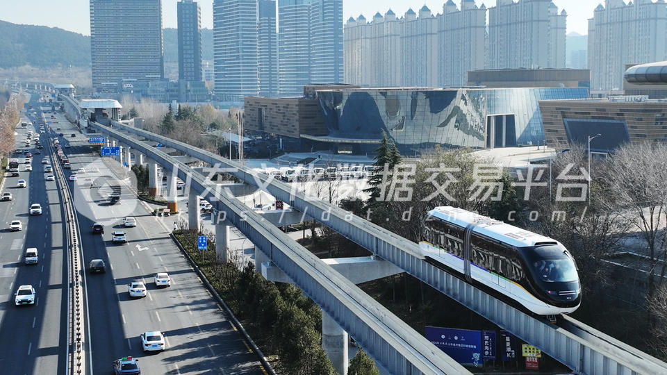 济南云巴驶过历城文博中心