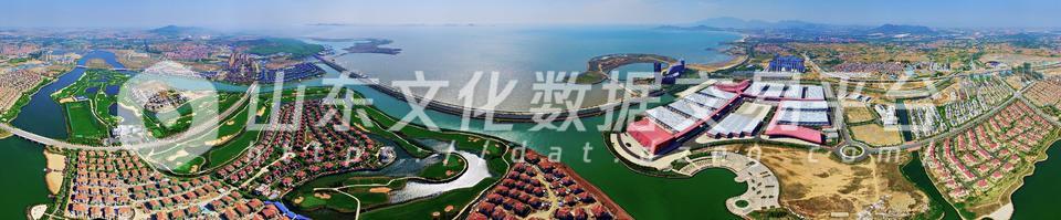 航拍青岛海洋硅谷