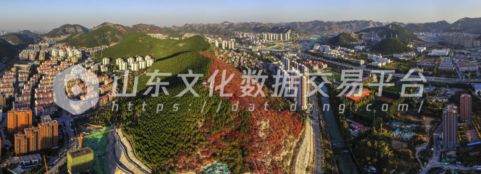 济南蝎子山半青半红