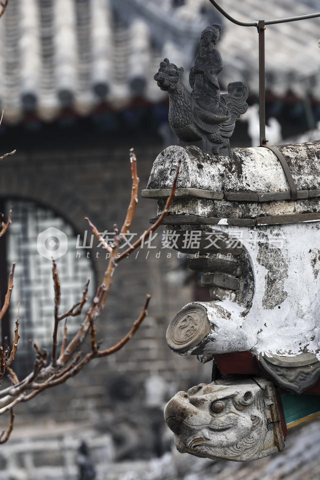 蓬莱阁屋檐一角