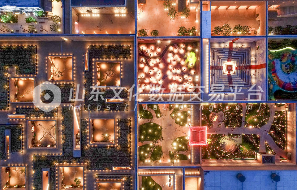 航拍菏泽郓城“水浒好汉城”