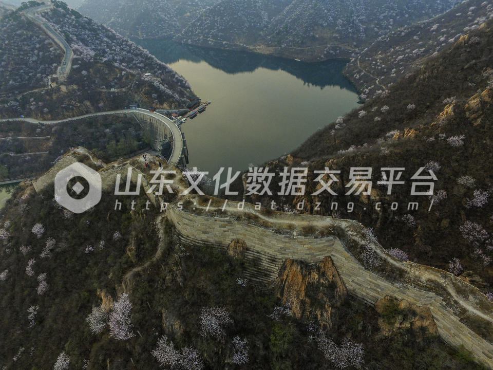 2018年4月航拍早春北京黄花城水长城