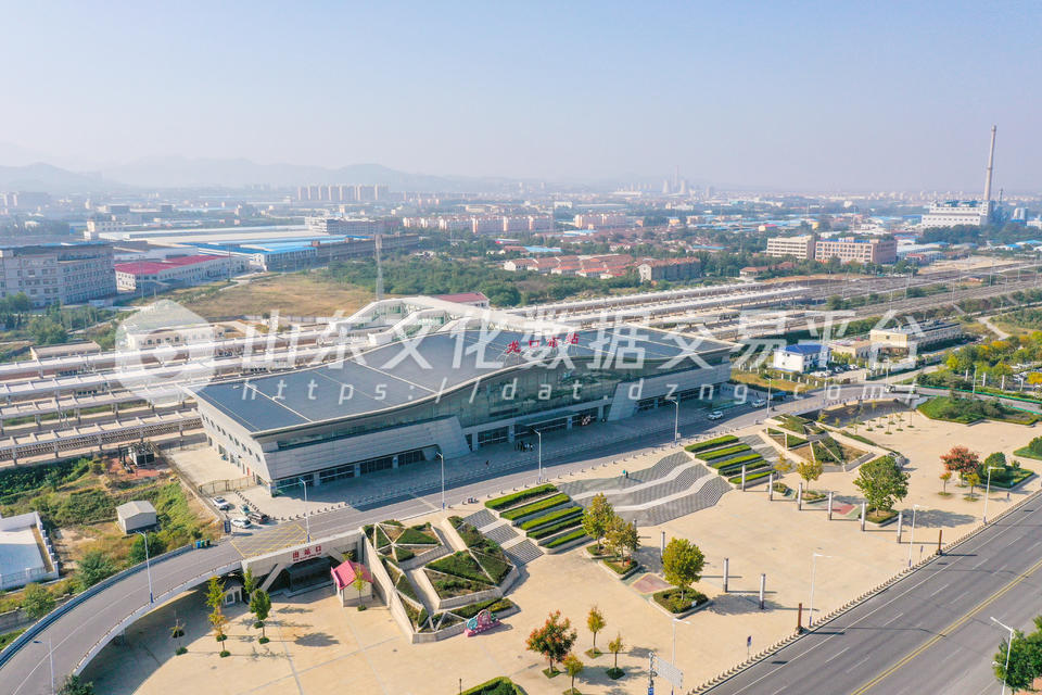 俯拍烟台龙口站