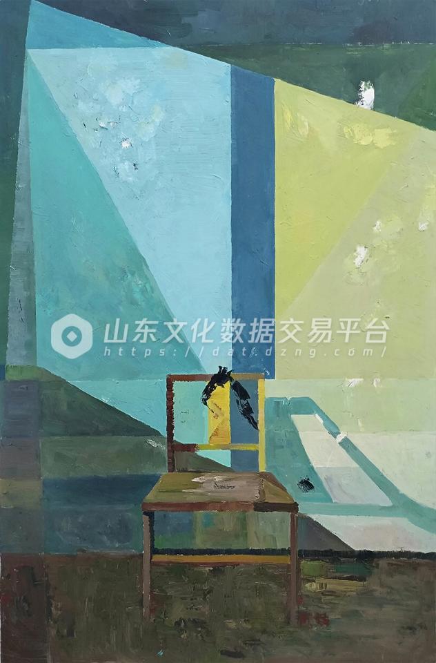 油画《椅》