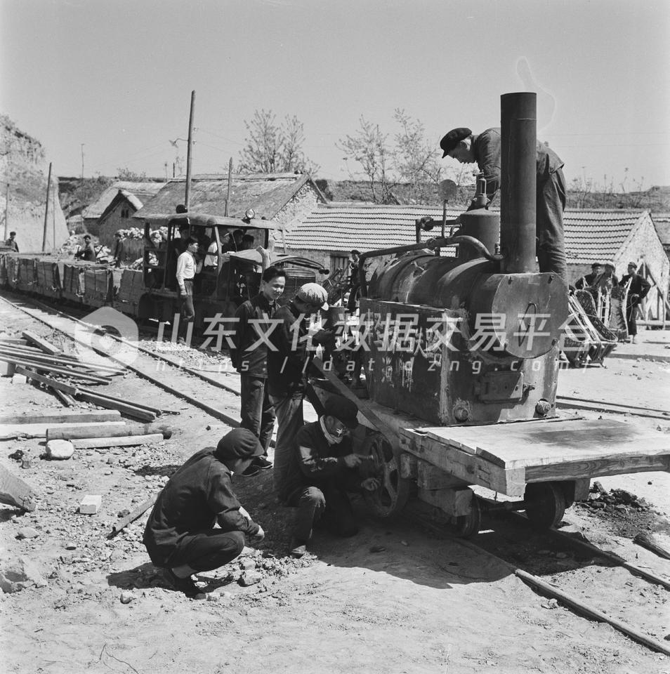 淄博市矿区运输小铁路。