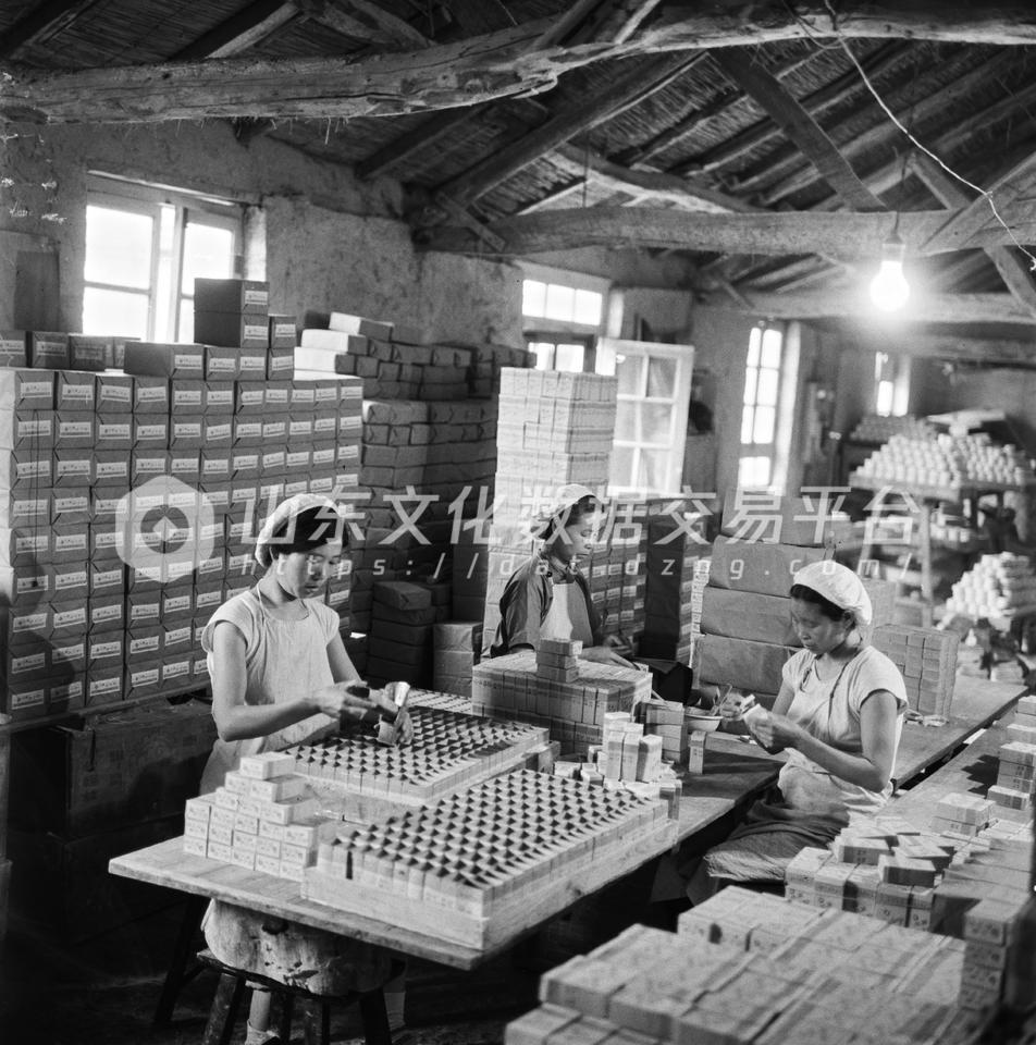 淄博市周村区小商品基地的厂房